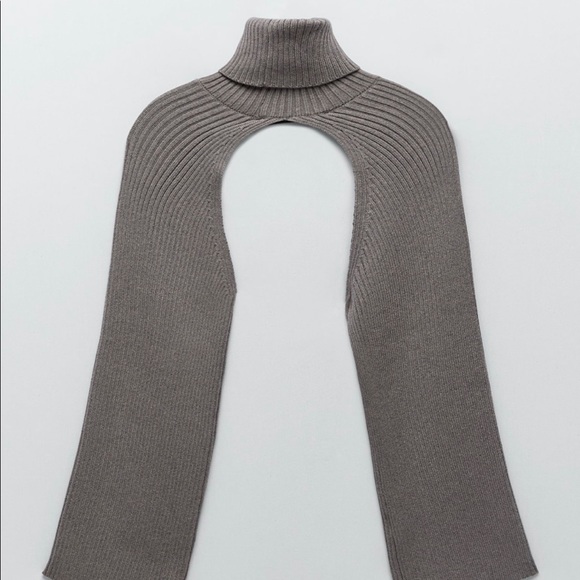 Zara Ribbed Arm Warmer - Picture 12 of 13